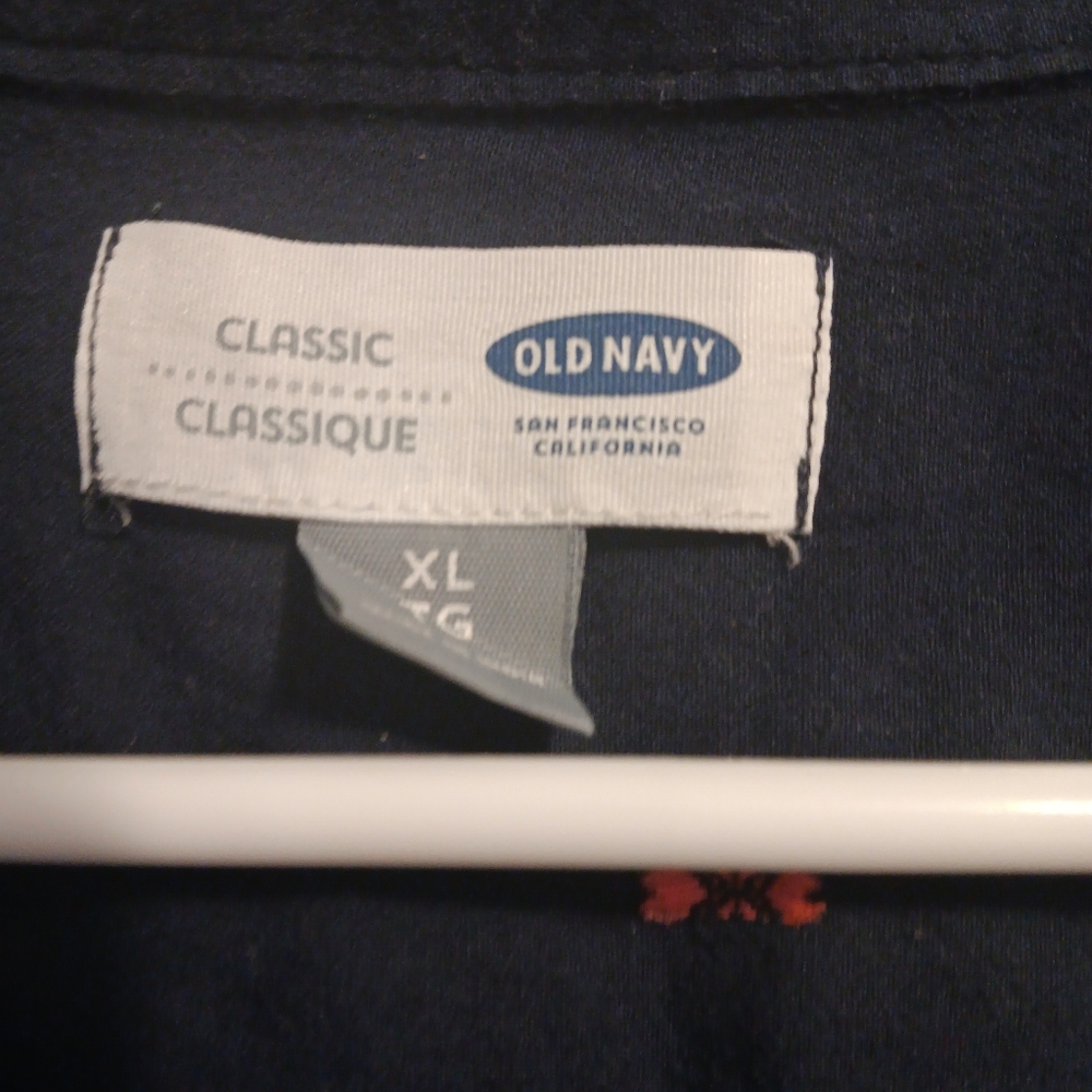 Old Navy Classic Navy Blue Shirt